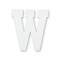 6 Pack: 13" White MDF Uppercase Letter by Make Market®